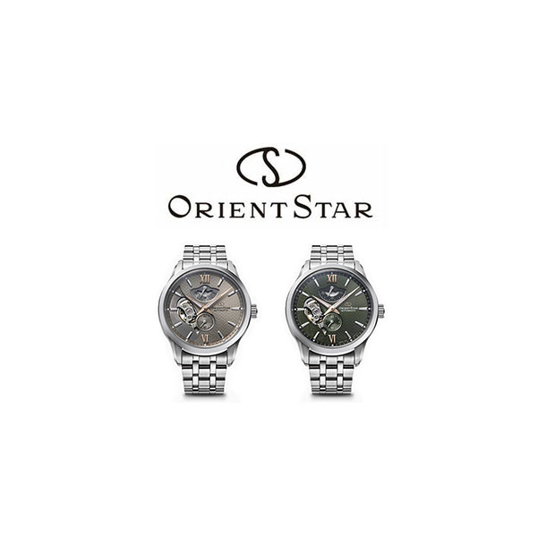 Orient Star」の人気モデル『レイヤードスケルトン』にグレイッシュ