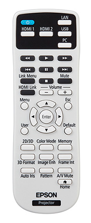 EPSON プロジェクター リモコン 156606600(tv2830) - テレビ/映像機器