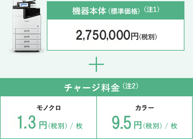 ビジネスのお悩みに応える5つの理由｜エプソンのスマートチャージ