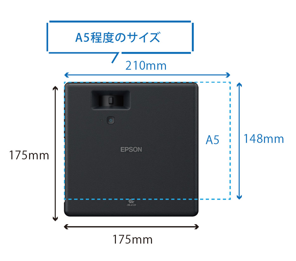 満点の MOANA横浜店エプソン ドリーミオ ホームプロジェクター EF-11 Full HD 1000lm コンパクトモデル 