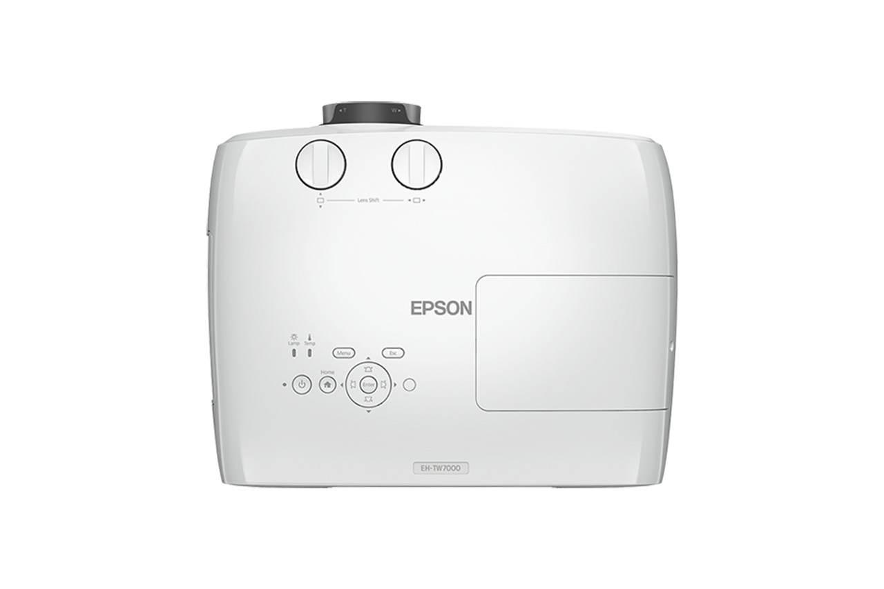 ホームプロジェクター EPSON dreamio EH-TW7000 (40000:1 3000lm) 4K HDR対応 3D・Blueto - 2