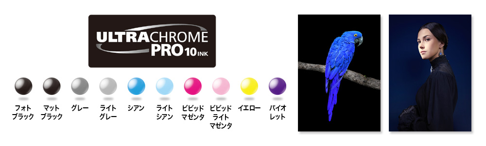 UltraChrome Pro10 インクテクノロジー