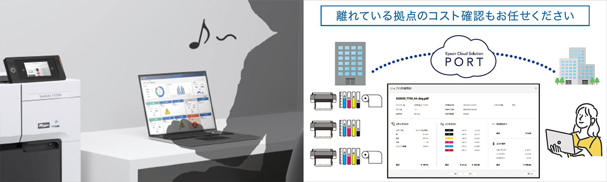 印刷コストの管理が面倒