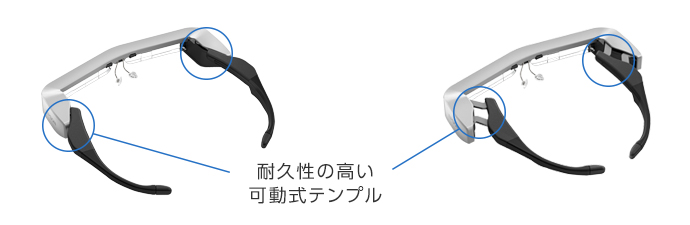 スマートグラス MOVERIO BT-35E / BT-30E / BT-35ES / BT-30ES 特長