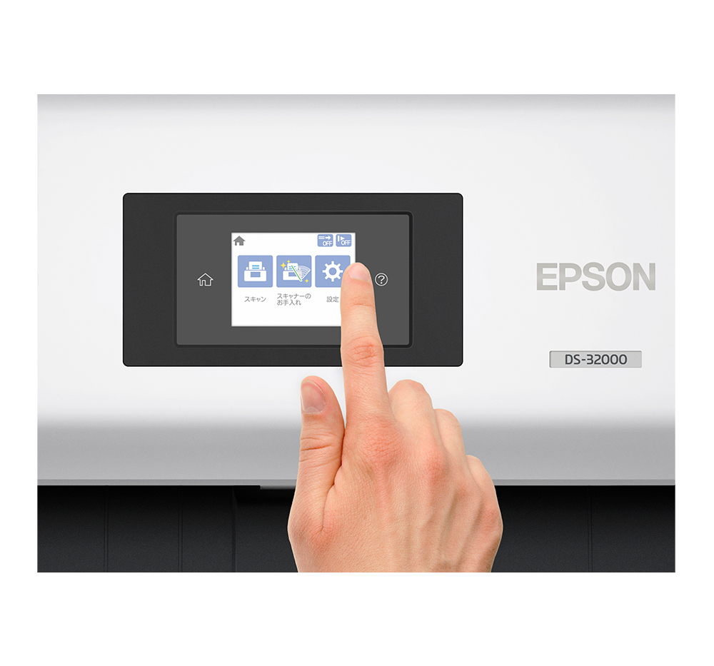 熱販売 EPSON スキャナー DS-360W シートフィード A4両面 Wi-Fi対応 コードレス