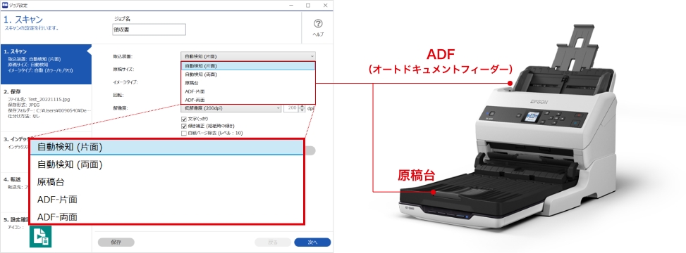 A4ドキュメントスキャナーDS-531FB_DS-870FB_DS-970FB特長：基本性能