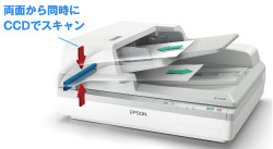 A3ドキュメントスキャナー（フラットベッド）DS-70000/DS-60000 高生産性・両面同時読み取り｜製品情報｜エプソン