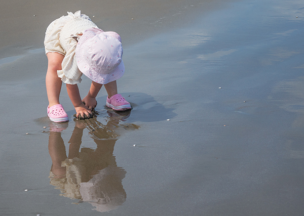 海辺の子