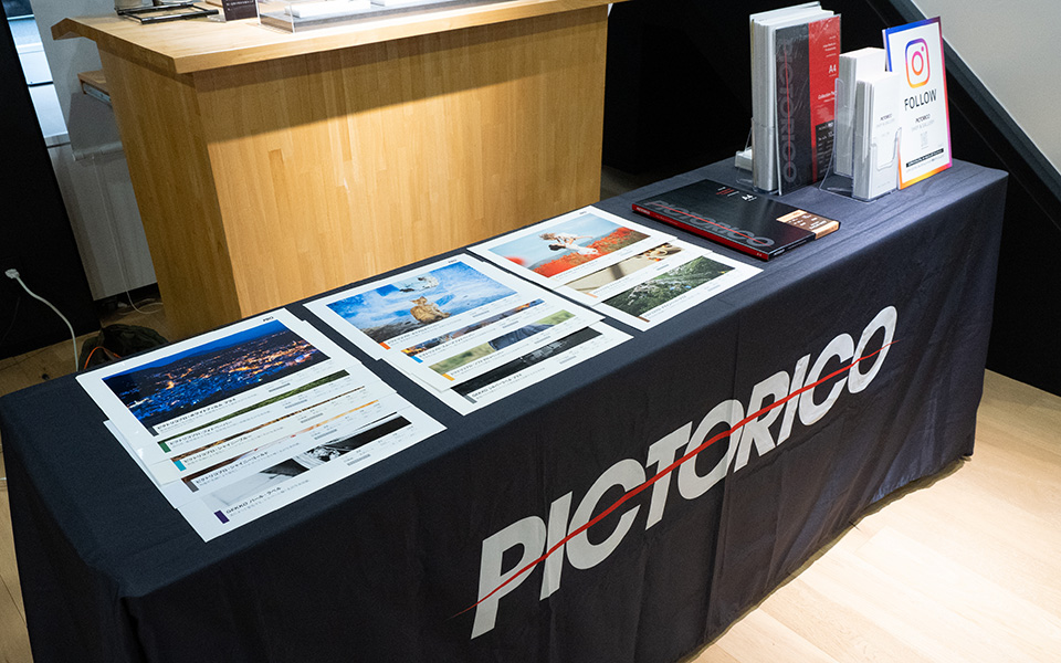 写真愛好家に人気の「PICTORICO」「GEKKO」ブランド製品を展示